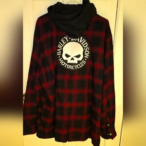 Harley Davidson ☠️👑Willie G 💀 Skull Hoodie